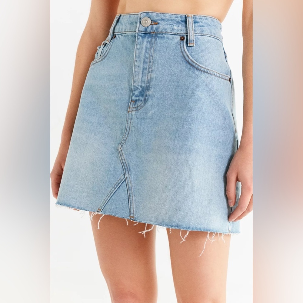 BDG Urban Outfitters Re-Made Denim Skirt Medium